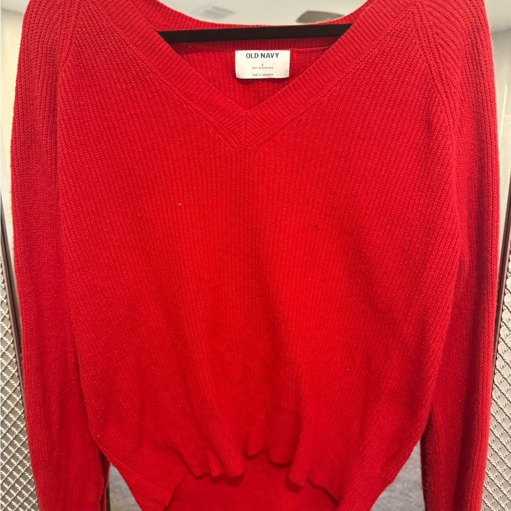 Old Navy Women's Red Sweater
